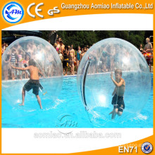 Ao ar livre absorvendo bolas de água inflável esmagar bola de rolamento / bola de água